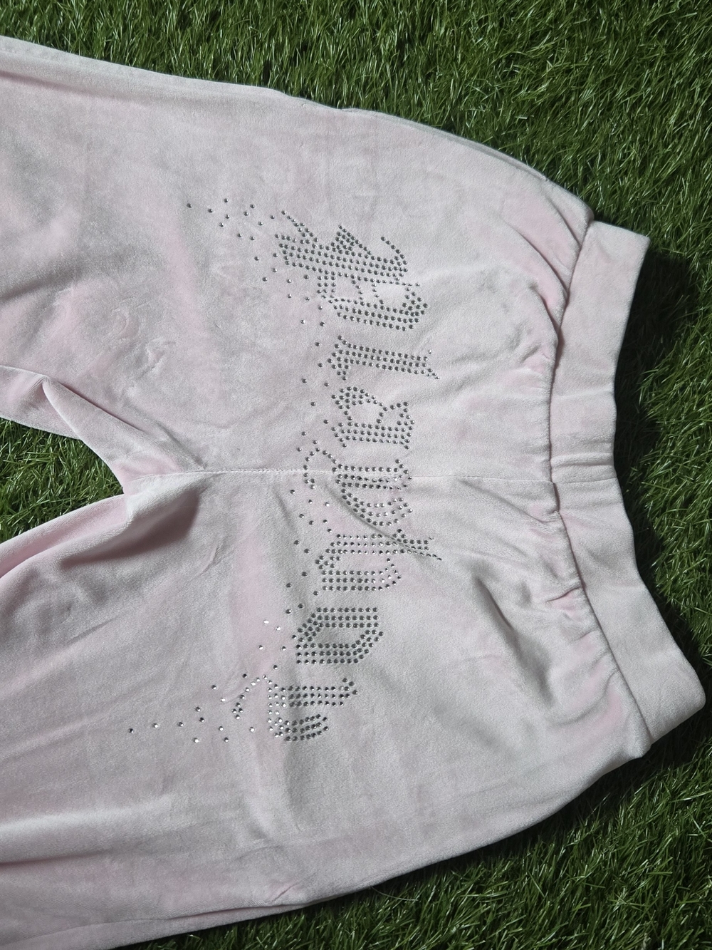 PLAYBOY Pink Rhinestone Track Pants & Hoodie Set - Picture 6 of 6